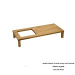 Atacama APOLLO – PODIUM 10 – Hi-Fi-Rack – Dunkle Eiche – Konfigurierbar – Bild 7