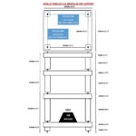 Atacama APOLLO – PODIUM 6 XL – Hi-Fi-Rack – Helle Eiche – Konfigurierbar - Image 2