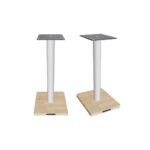 Atacama Apollo – Cyclone 6 – Lautsprecherständer – weiss - helle Eiche