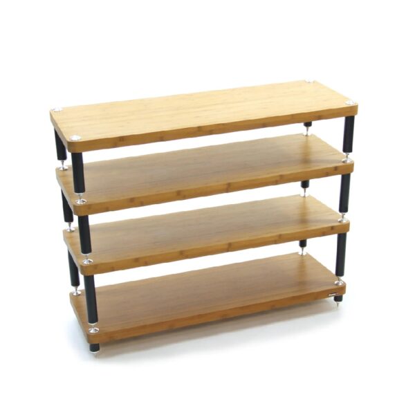 Atacama EVOQUE ECO 44/16 Design Edition – Hi-Fi-Rack – heller Bambus – Konfigurierbar - Image 1