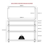 Atacama APOLLO – STORM 10 Premium Black Edition – Hi-Fi-Rack – 135 mm Ebene – Schwarz – Bild 3