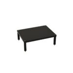 Atacama APOLLO – STORM 6 Premium Black Edition – Hi-Fi-rack – 185 mm plan – Sort