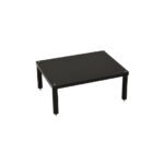 Atacama APOLLO – STORM 6 Premium Black Edition – Hi-Fi-Rack – 235 mm Ebene – Schwarz
