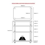Atacama APOLLO – STORM 6 Premium Black Edition – Hi-Fi-rack – Sort – Kan tilpasses - Billede 3