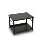 Atacama APOLLO – STORM 6 Premium Black Edition – Hi-Fi-Rack – Schwarz – Vinylaufbewahrung