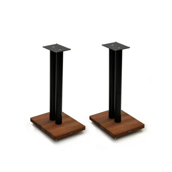 “European Exclusive” Atacama Apollo Cyclone 6 XL – Speaker Stand – 615 mm – Black & Base Plate Sapelli Mahogany - Image 3