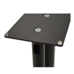 Atacama Moseco 5.1 – Lautsprecherständer – 560 mm – schwarz & Bodenplatte dunkler Bambus – Bild 5