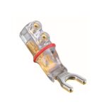 WBT-0681 CU - Cosse de câble Nextgen - Fourche 8 mm - Cuivre pur - 4 pièces (2 rouges, 2 blanches) – Image 5