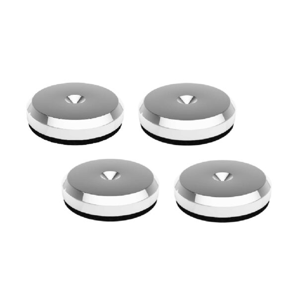 Audio Selection skiver - Ø 30 mm - sølv - 8 stk. - Billede 4