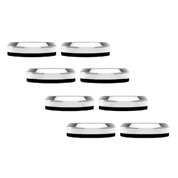 Audio Selection skiver - Ø 30 mm - sølv - 8 stk. - Billede 3