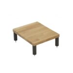 Atacama APOLLO – STORM 3 – Hi-Fi-rack – Lys eg - Billede 4