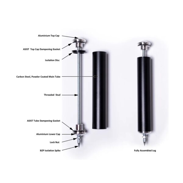 Atacama EVOQUE ECO 35/40 – Hi-Fi-Rack – heller Bambus – Bild 7