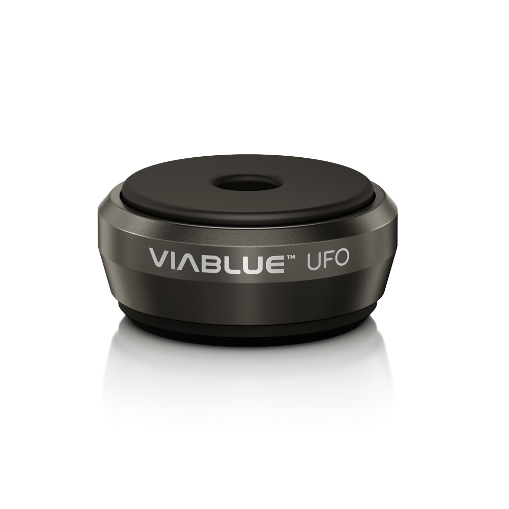 UFO-Absorber-schwarz-50300-1 ViaBlue UFO Amortisseur 50300 - Ø 35 mm - Noir - Lot de 450300 - Ø 35 mm - Noir - Lot de 4 – Image 1