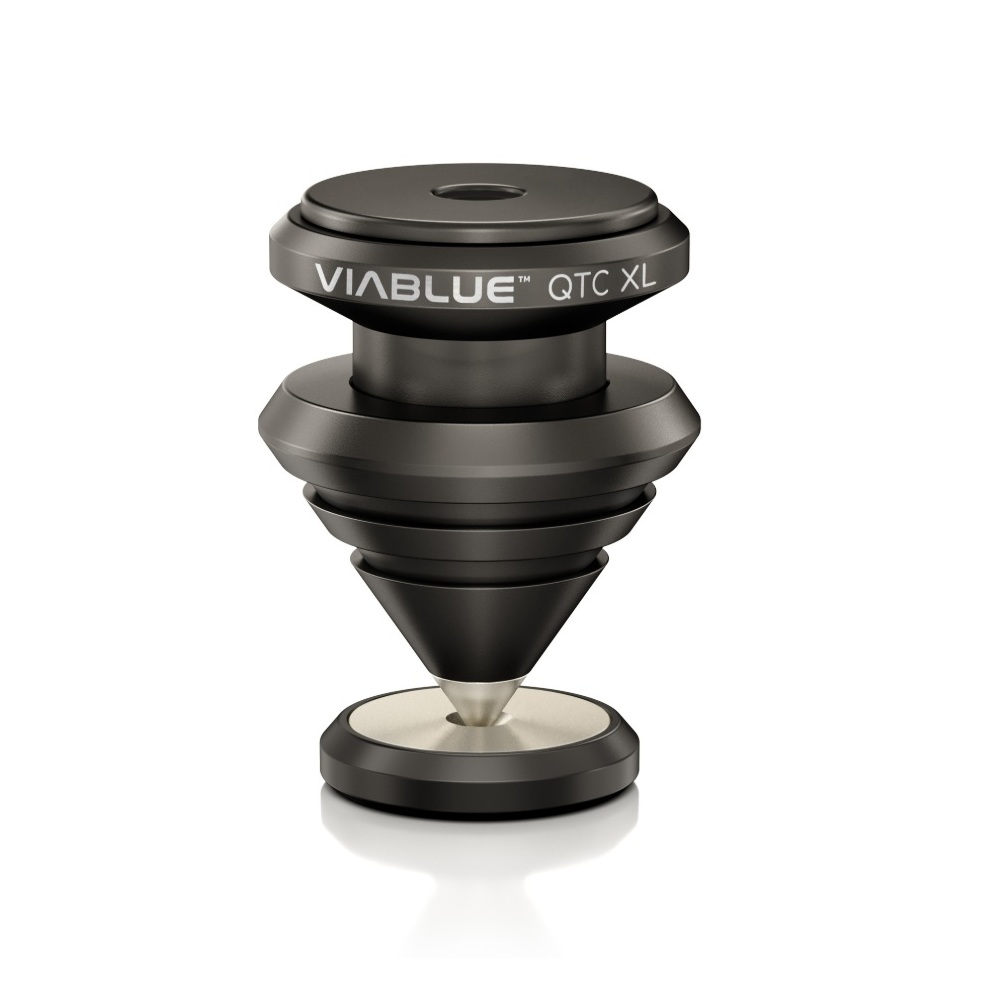 QTC-XL-Spikes-Unterlegscheibe-schwarz-50088-1 ViaBlue QTC XL Spikes 50088 - Black - 4 pieces - Image 1