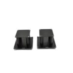 Atacama SLX200 – Speaker Stands – 245 mm – Large Top Plates – Black - Image 2