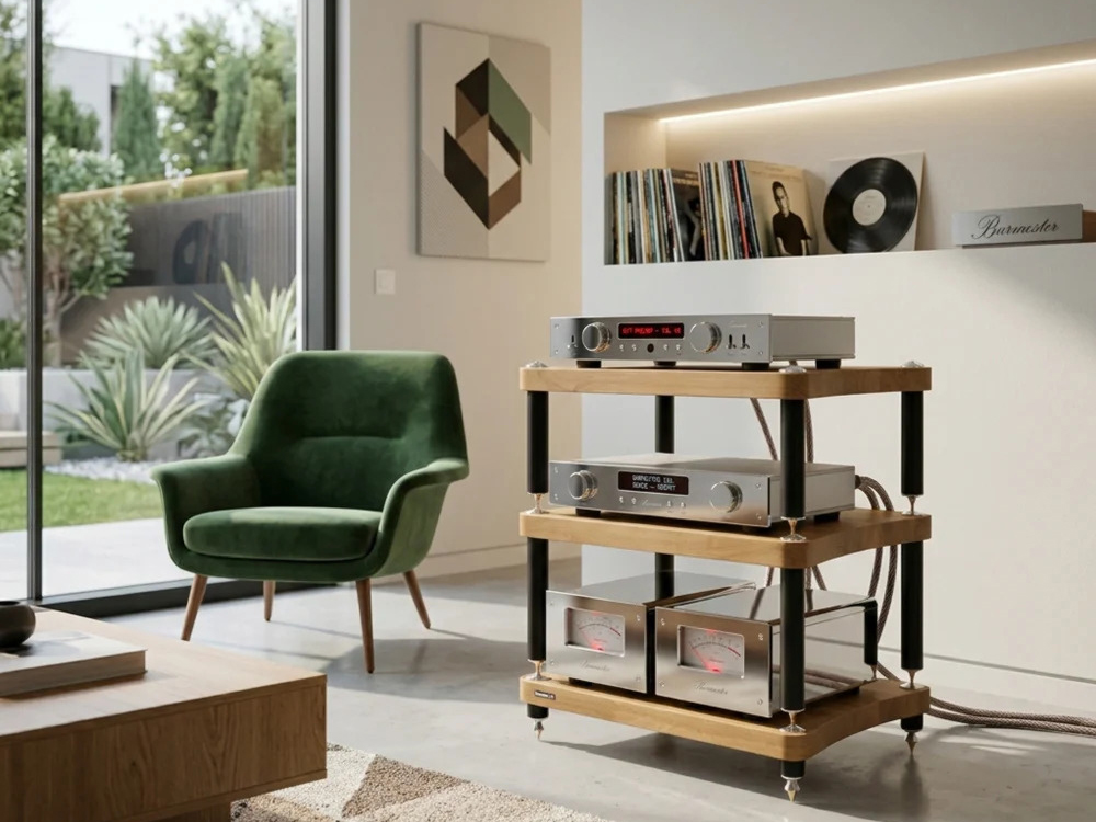HiFi Rack aus Holz