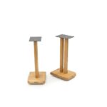 Atacama Apollo – Duet 5 – Speaker Stands – Light Oak