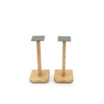 Atacama Apollo – Duet 5 – Speaker Stands – Light Oak - Image 2