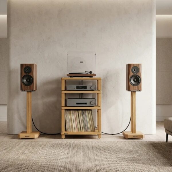 Atacama Apollo – Duet 5 – Speaker Stands – Light Oak - Image 7
