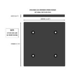 Atacama SLX – Top Plate Option Pack – 280 mm x 300 mm – schwarz – Bild 3