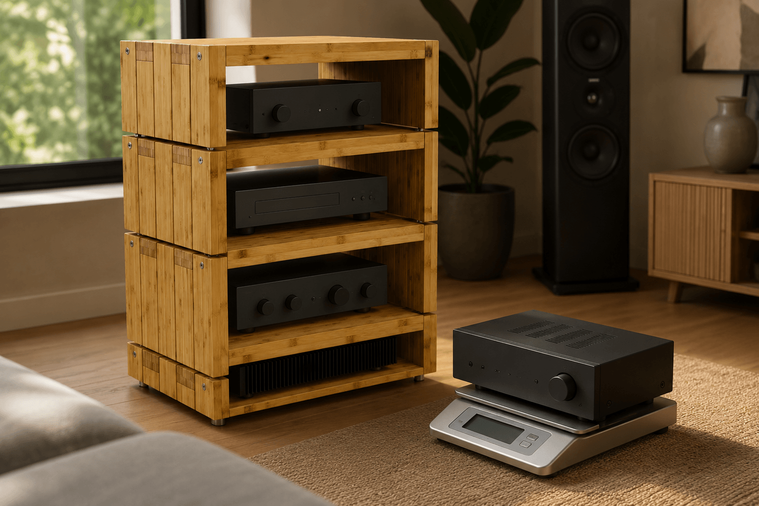 Traglast beim HiFi Rack