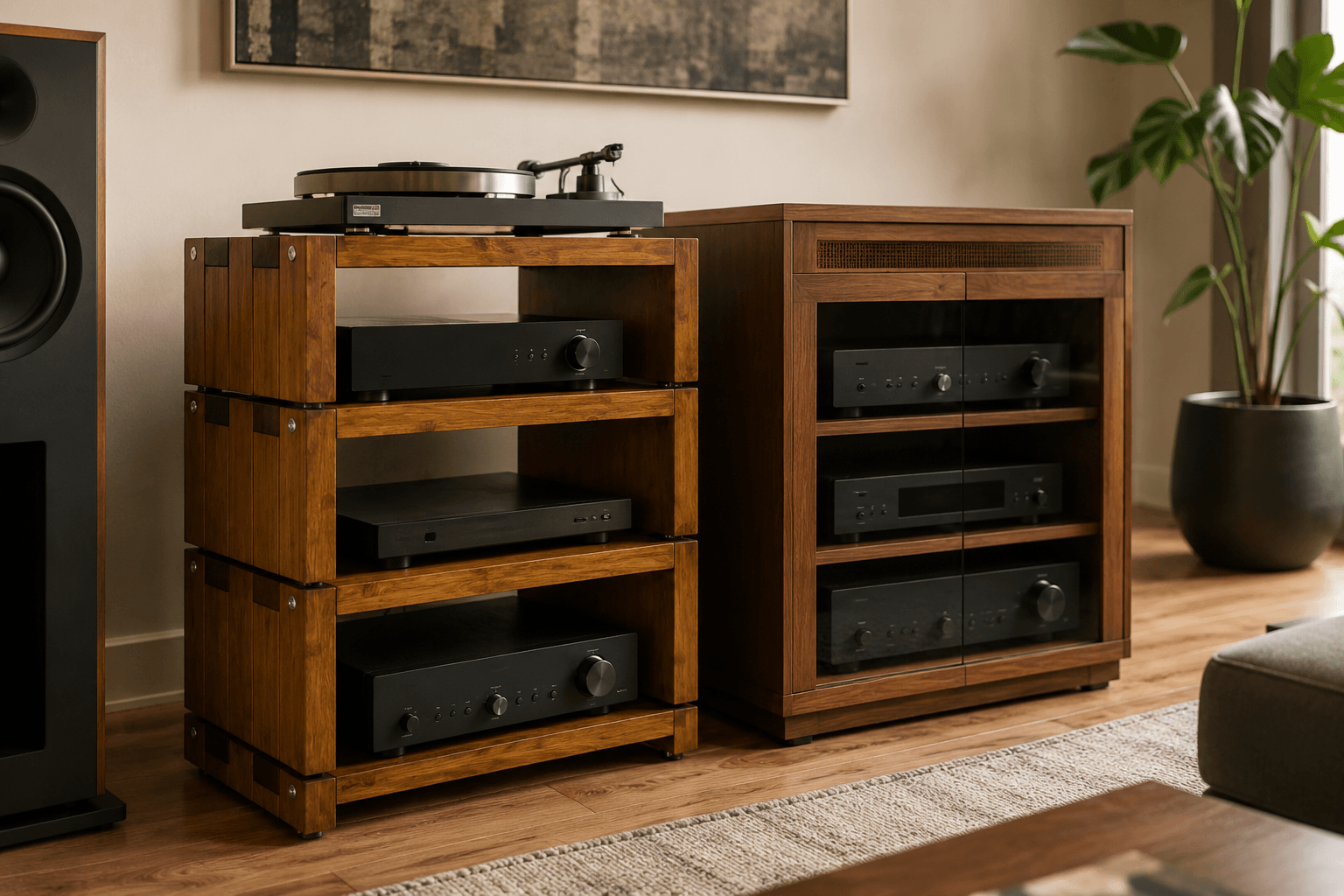 Offenes oder geschlossenes HiFi Rack?