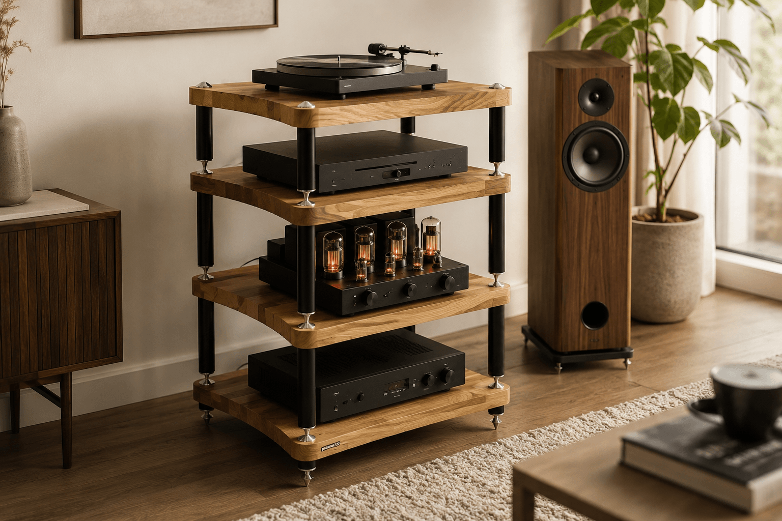 Röhrenverstärker im HiFi Rack