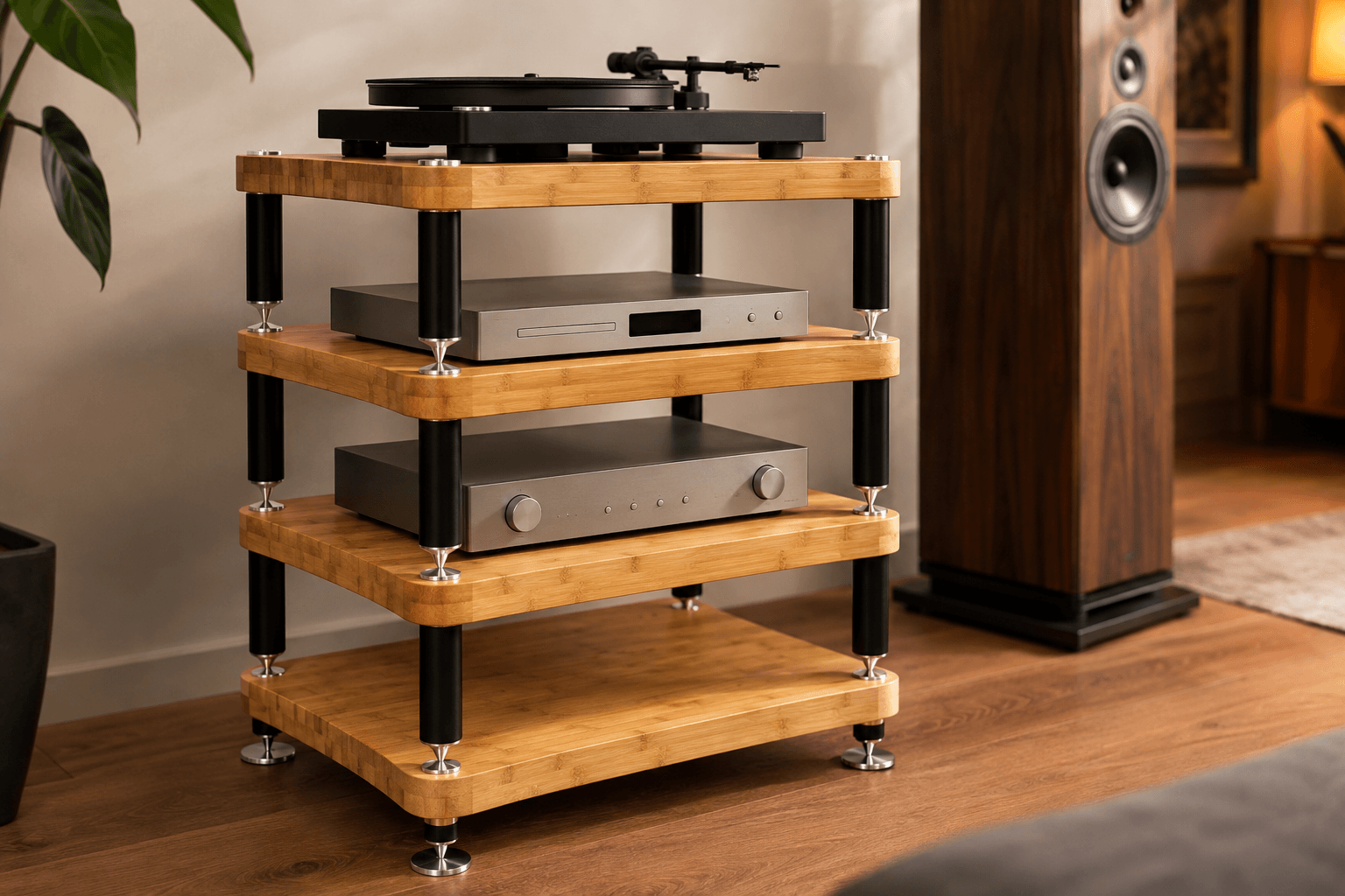 Vibrationen und Resonanzen im HiFi Rack